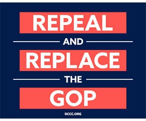 Free "Repeal And Replace The GOP" Sticker
