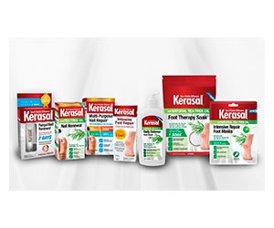 Free Kerasal Foot Care And Nail Care Samples
