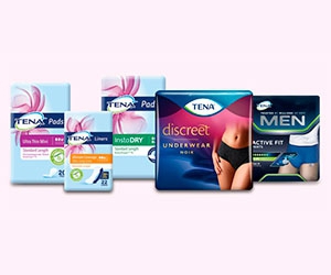 Free Tena Adult Diaper, Pads, And More
