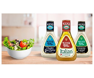 Free Ken's Dressing x2 Bottles
