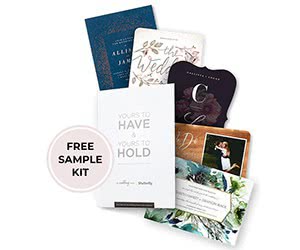 Free Wedding Invitation Cards Sample Kit
