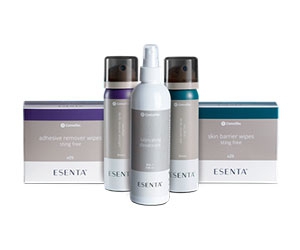 Free Esenta Silicon Based Skin Barrier Spray & Wipes
