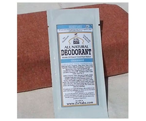 Free Zir Yabs Unscented Deodorant
