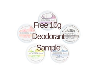 Free Modern Hippie Deodorant Sample
