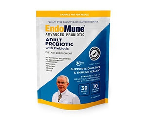 Free EndoMune Advanced Probiotic Supplement 5-Day Trial Pack
