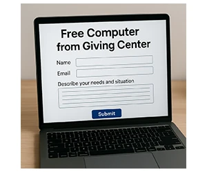 Free Computer from Giving Center