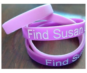 Free Susan Cox Powell Foundation Wristband
