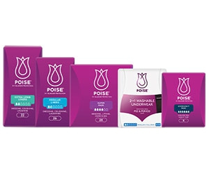 Free Poise Pads And Liners
