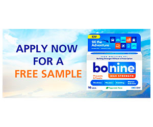 Free Sample Of Bonine Max Strength Motion Sickness Tablets
