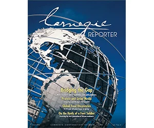 Free Carnegie Reporter Magazine

