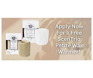 Free ScenTrio Petite Wax Warmer From Belle Aroma