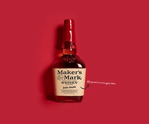 Free Maker's Mark Personalized Label
