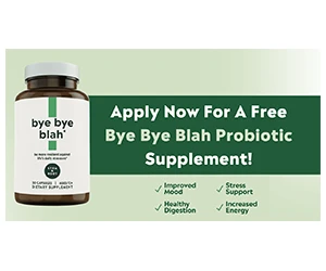 Free Bye Bye Blah Probiotic Supplement
