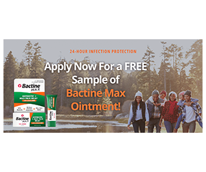 Free Sample Of Bactine Max Strength Antibiotic+Pain Relieving Ointment
