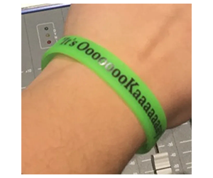 Free “It’s OooooooKaaaaaaay!!!” Wristband
