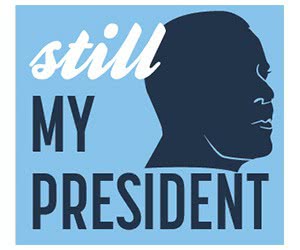 Free "Still My President" Sticker

