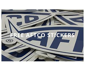Free AFTCO Sticker
