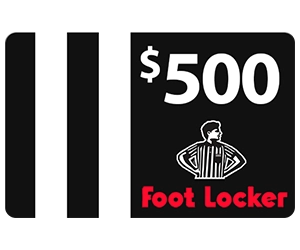 Free $500 Foot Locker Gift Card - Step Up Your Game!