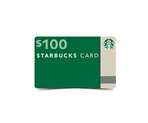 Win a $100 Starbucks Gift Card - Customer Experience Sweepstakes!
