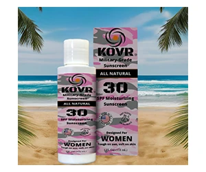 Free Sample of KOVR All-Natural Sunscreen – Claim Yours Today!
