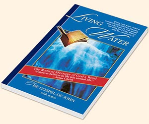 Free "Living Water - The Gospel Of John" Book
