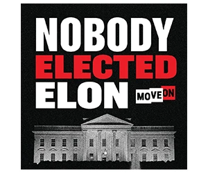 Free "Nobody Elected Elon" Sticker – Claim Yours!
