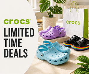 15% Off Your First Crocs Order, Shoes $19.99 or Less, Jibbitz & More Right Now