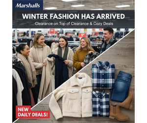 Marshalls Deals: Winter Fashion Has Arrived + New Clearance on Top of Clearance