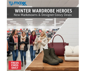 T.J. Maxx Deals: Winter Wardrobe Heroes Have Arrived + New Markdowns!