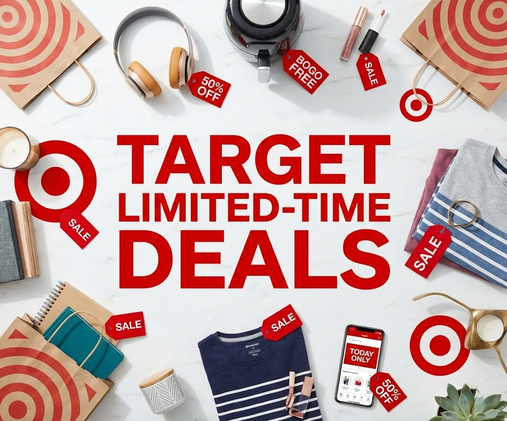 Target Limited Time Deals: BOGO 50% Off Easter Chocolates, 60% Off Furniture & More