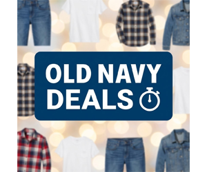 Old Navy Deals: 70% Off Sleep DOTD, Extra $25 Off Code & More
