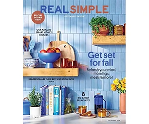 Claim 12 Issues of Real Simple Digital Magazine - Plus One More of Your Choice!