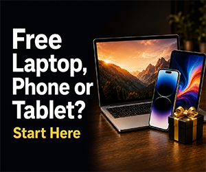 Want a Free Laptop, Phone or Tablet? Start with These Tech Offers