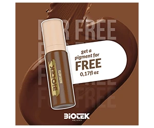 Free Biotek Hybrid Eyebrow Pigment Sample - Limited Offer
