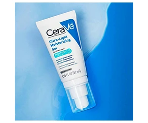 Free CeraVe Ultra-Light Moisturizing Gel Sample - While Supplies Last
