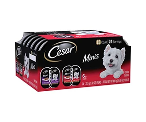 Free Cesar Mini-Pouches or Warm Bowls Dog Food
