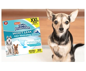 Free Hartz Odor Eliminating Dog Pads – Apply to Sample & Review
