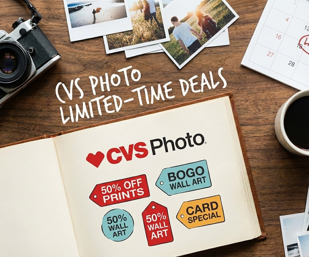 CVS Photo Limited Time Deals: 15¢ 4x6 Prints, Buy 1 Get 2 Free Photo Books & More