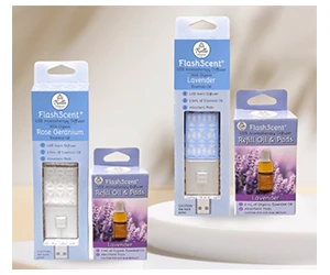 Free FlashScent™ USB Aromatherapy Diffuser Bundle - Apply Now