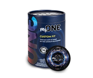Free MyONE® Custom Fit® Non-Latex Condoms – Limited Sample Program
