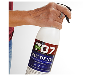 Free Full-Size Formula 707 Fly Deny Spray – Apply to Test for Gentle, Long-Lasting Fly Control
