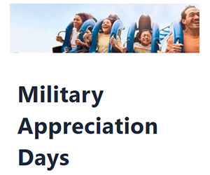 Free Six Flags Admission for Military & Veterans – Memorial Day Weekend
