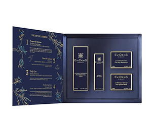 Free EviDenS de Beauté Skincare Set – No Purchase Required
