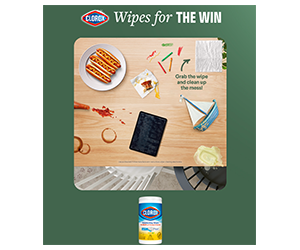 Win a Clorox Prize Package Worth $256 – Plus 100 Instant Win Prizes
