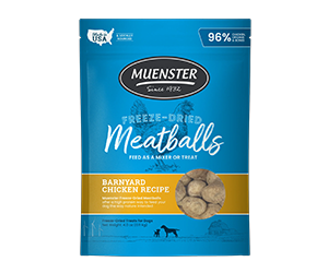 Free Bag of Muenster Dog Treats – Fill Out a Quick Survey

