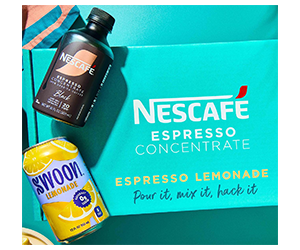 Win an Iced Espresso Lemonade Kit from NESCAFÉ® & SWOON® - Limited Edition
