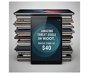 Amazing Tablet Deals on Woot - Prices Start at $40
