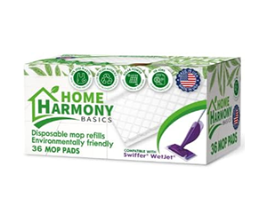 Free 5-Pack of Home Harmony WetJet Refill Pads - While Supplies Last
