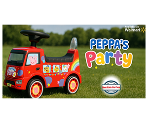 Free Peppa Pig Party Bus Ride-On – Apply to Try with Rebate