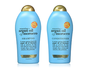 Free OGX Argan Oil Shampoo & Conditioner Sample
